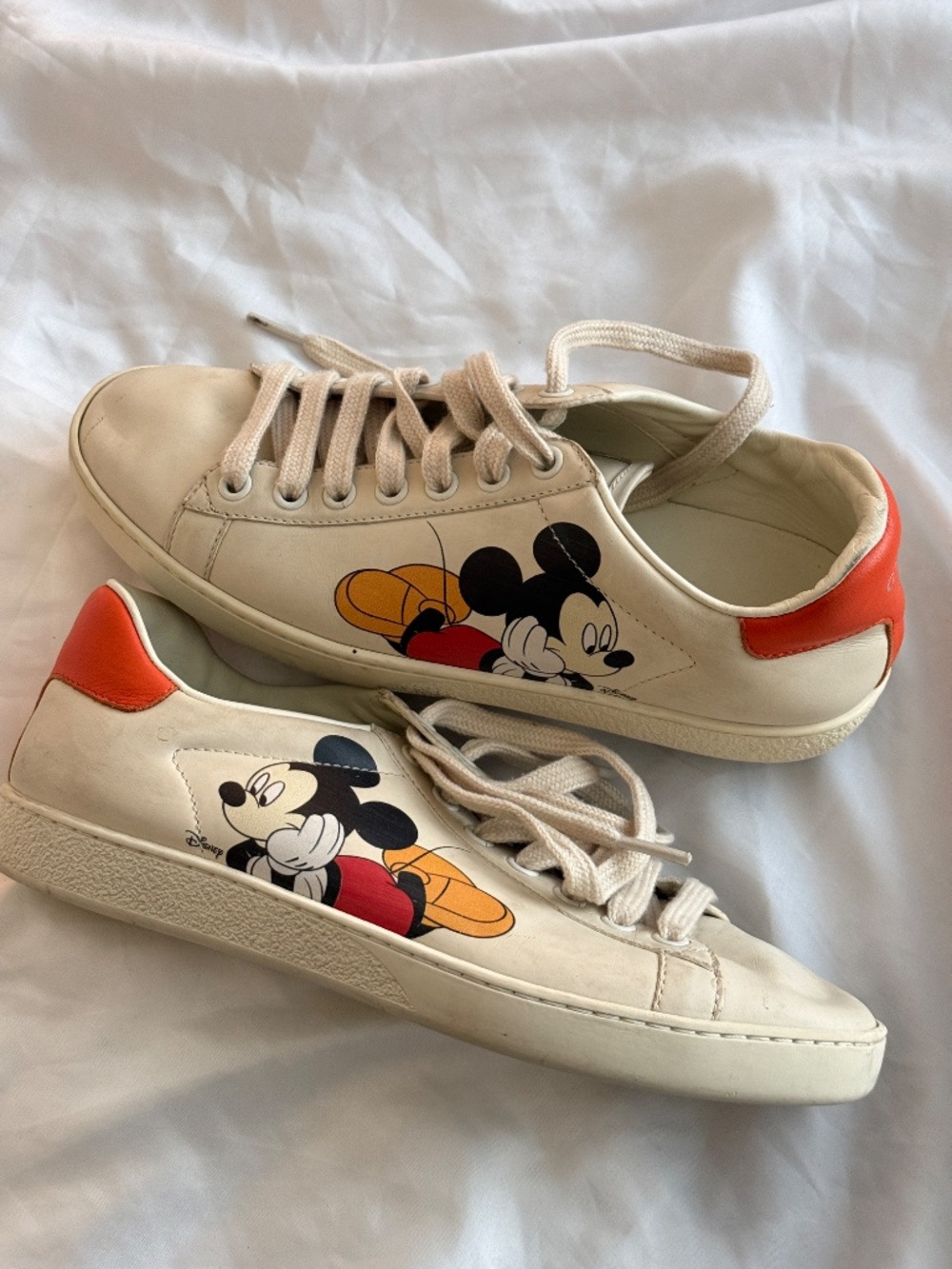Gucci x Disney Mickey Mouse Sneakers Size 36